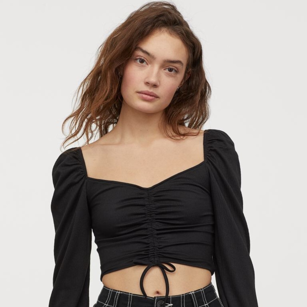 H&M Drawstring Top